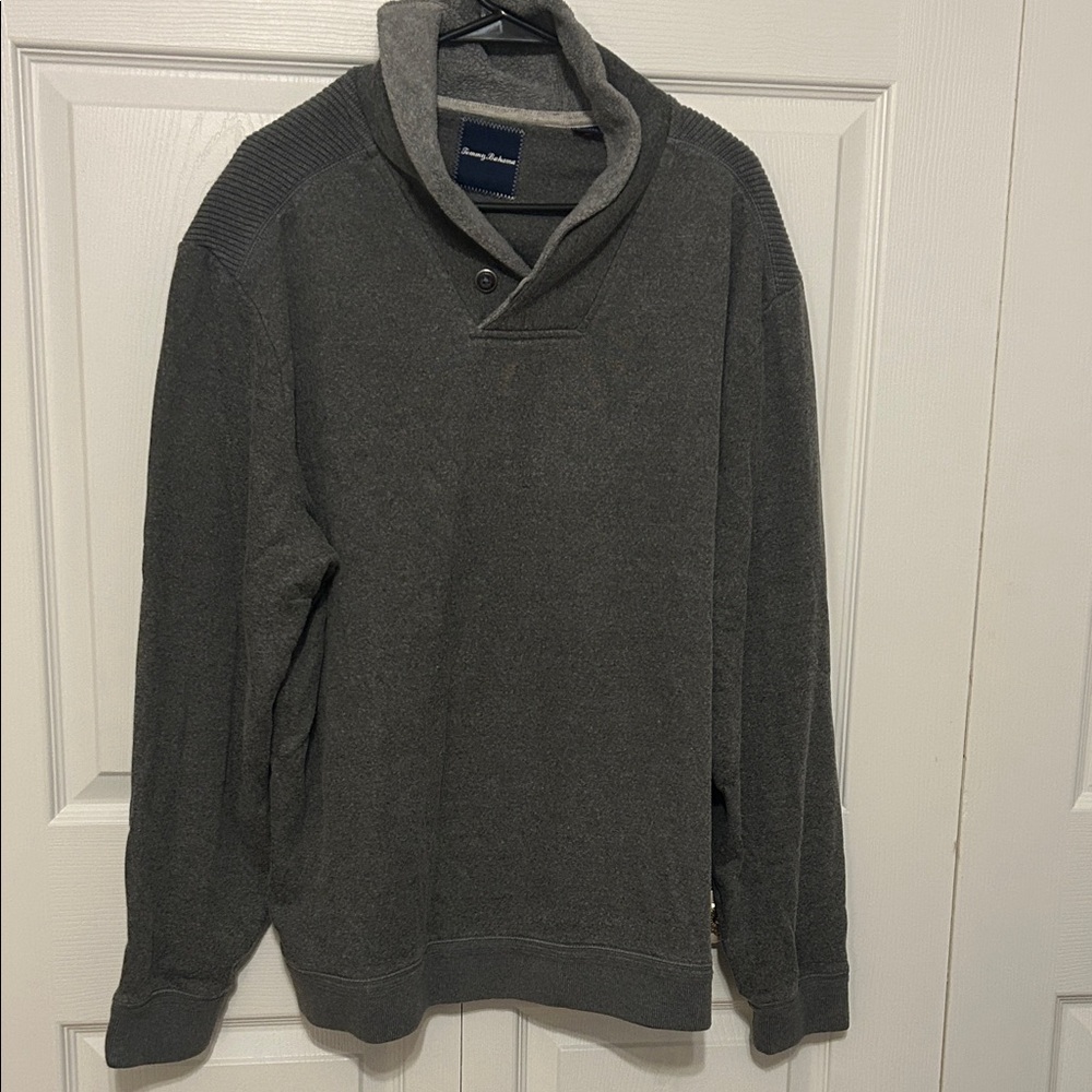 Tommy Bahama Dark Gray Men's Turtleneck Sweater